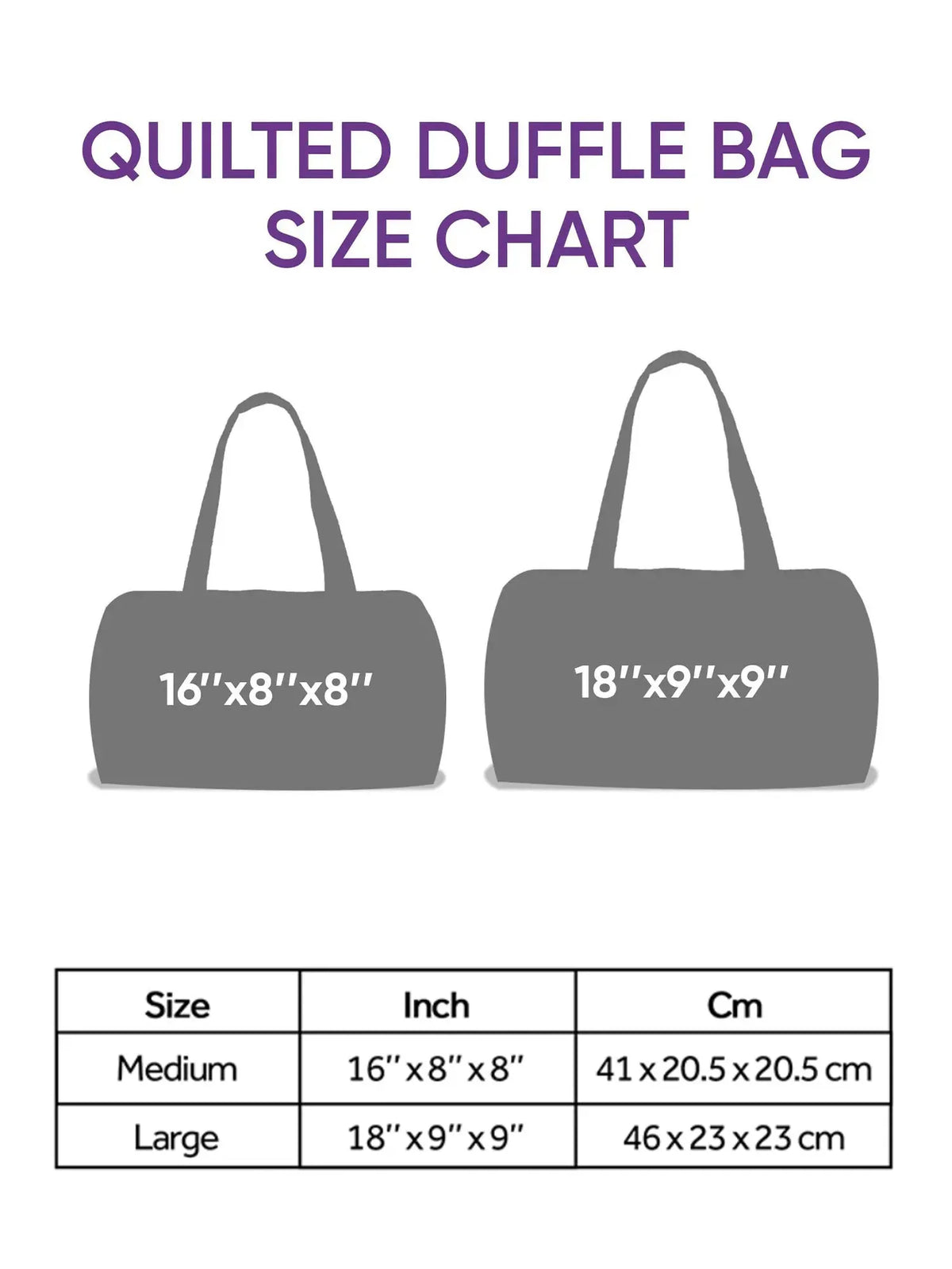 Owl Heaven Quilted Duffle Bag