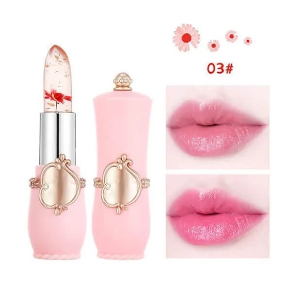 Crystal Jelly Flower Color Changing  Lipstick-✨BEST GIFT🎁