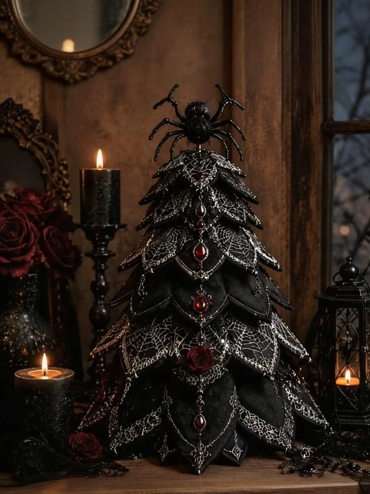 DIY Quilted Halloween Tree Craft Kit Style B