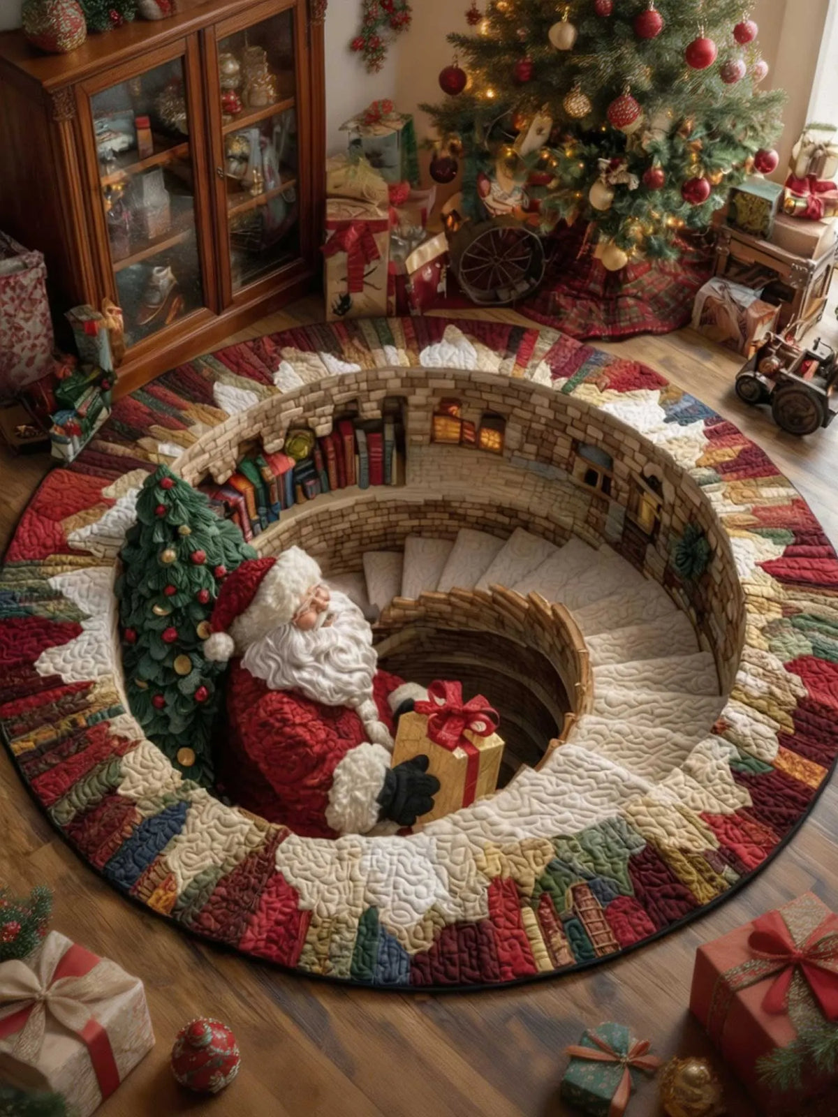 Jolly Workshop Quilted Round Mat Style A