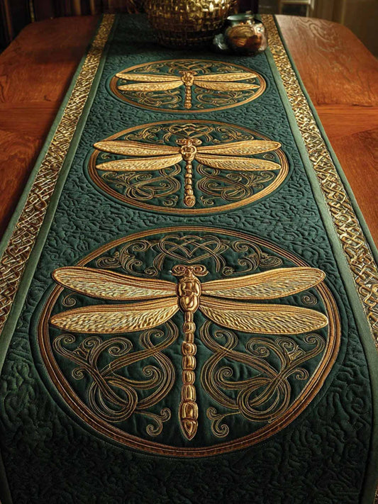 Verdant Dream Quilted Table Runner