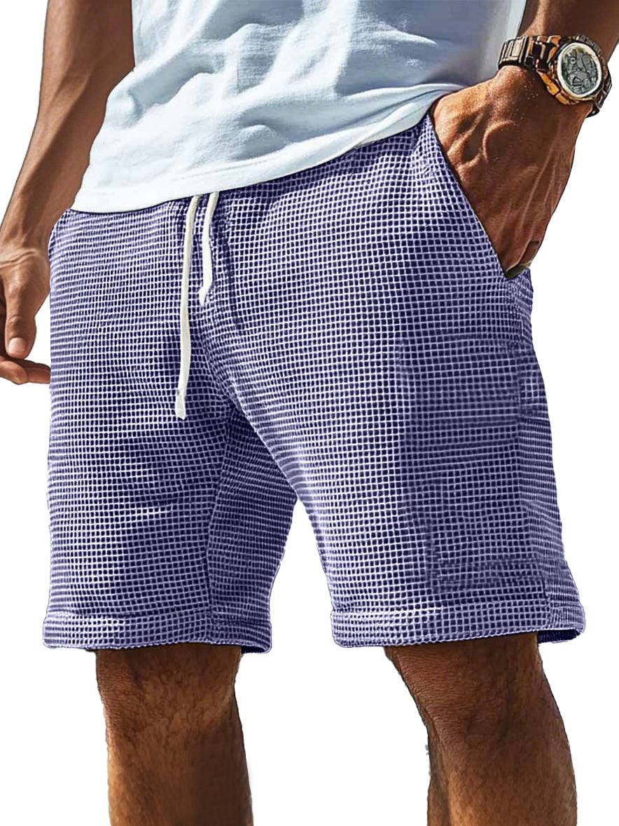 Men's Everyday Waffle Drawstring Comfort Shorts