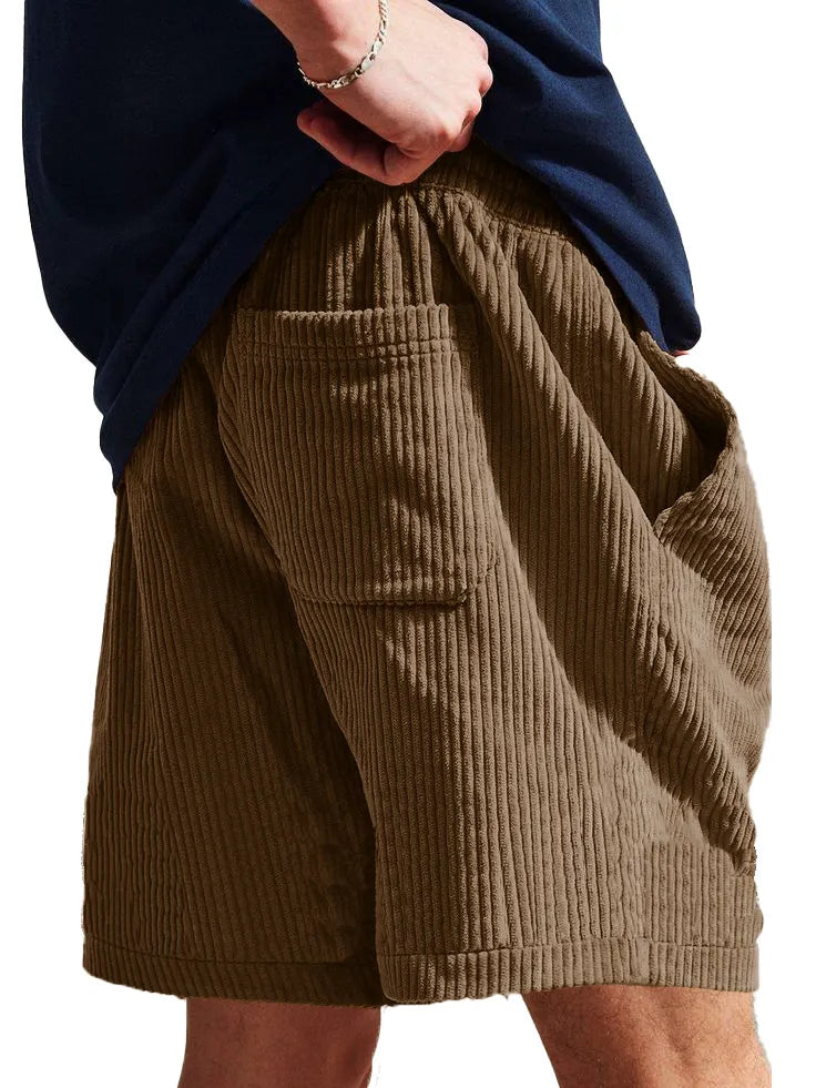 Men's Fashion Casual Corduroy Shorts