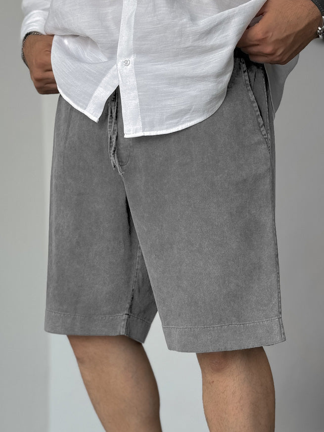 Men's Hawaiian Fashion Vintage Distressed Shorts