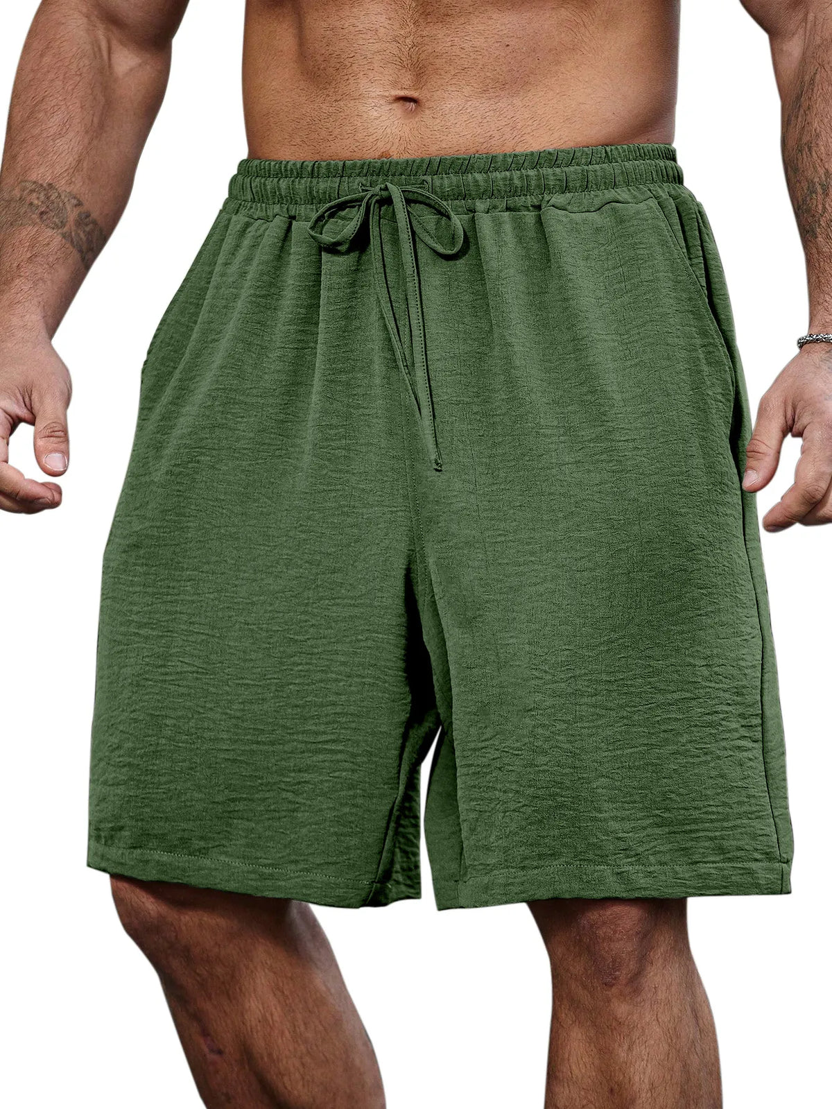 Men's Casual Simple Solid Color Comfortable Shorts