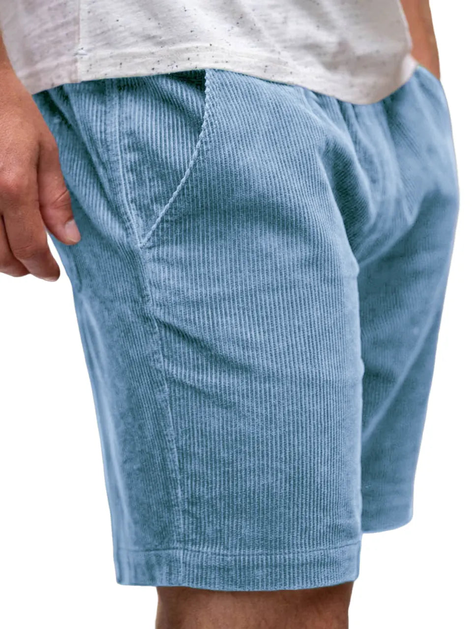 Men's Corduroy Summer Simple Casual Shorts