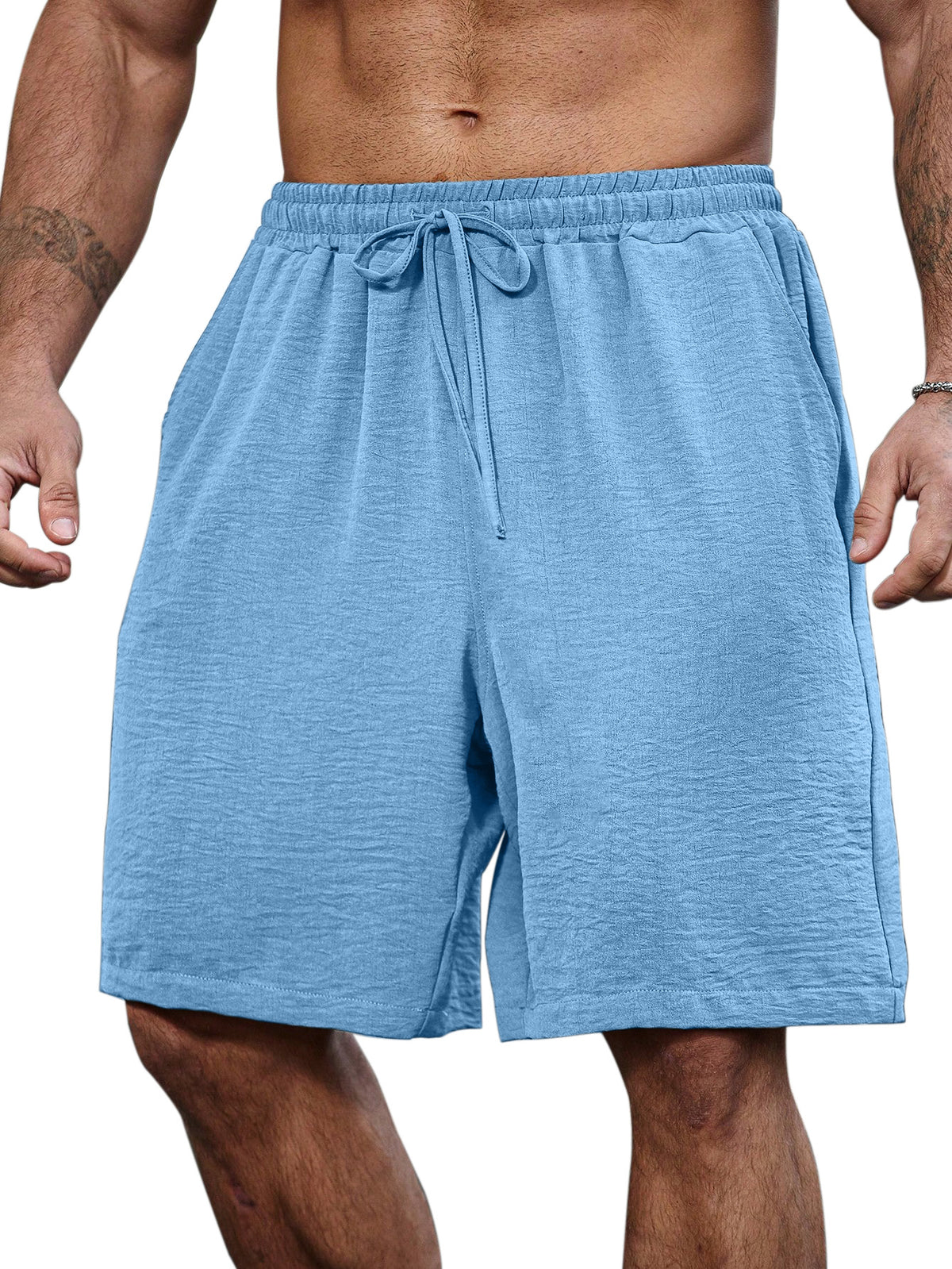 Men's Casual Simple Solid Color Comfortable Shorts