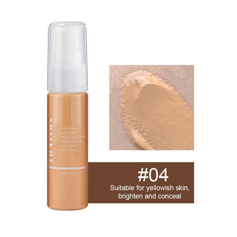🔥  Professional Makeup Concealer Liquid Foundation
