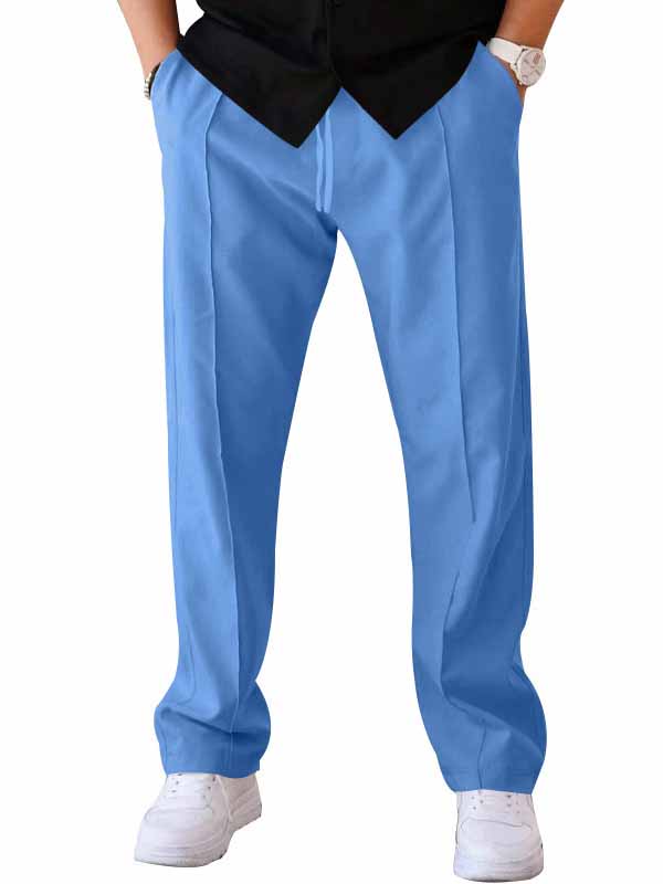Men's Loose Straight Sports Casual Trousers