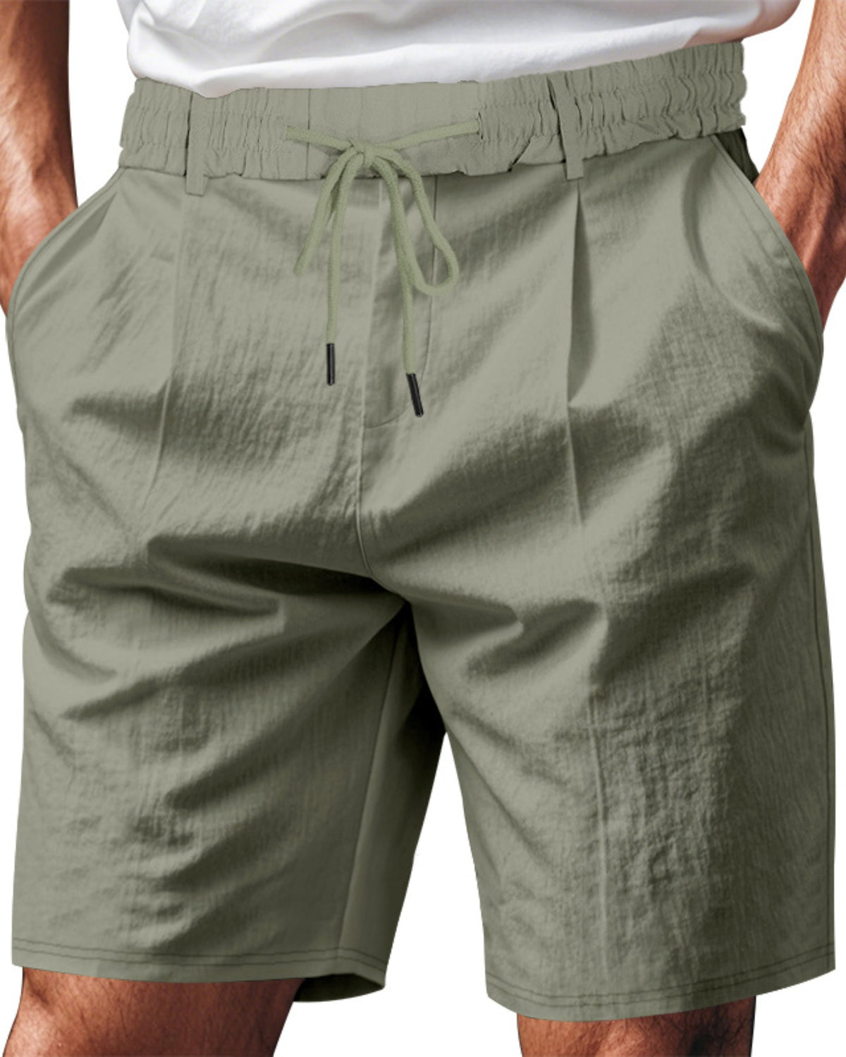 Men's Linen Breathable Beach Shorts