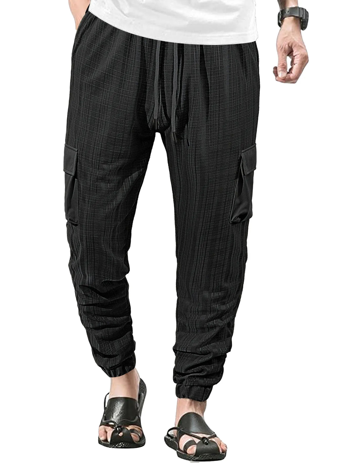 Men's Casual Loose, Comfortable And Breathable Linen-like Casual Pants