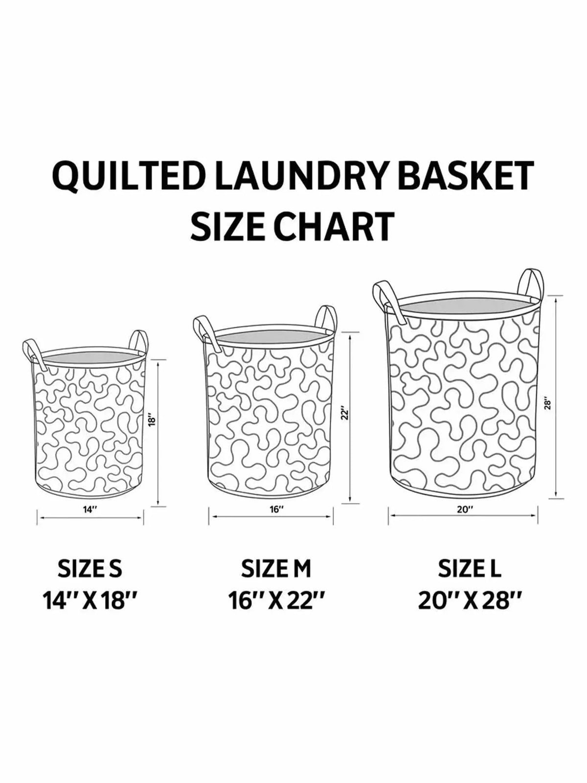 Funky Horse Quilted Laundry Basket