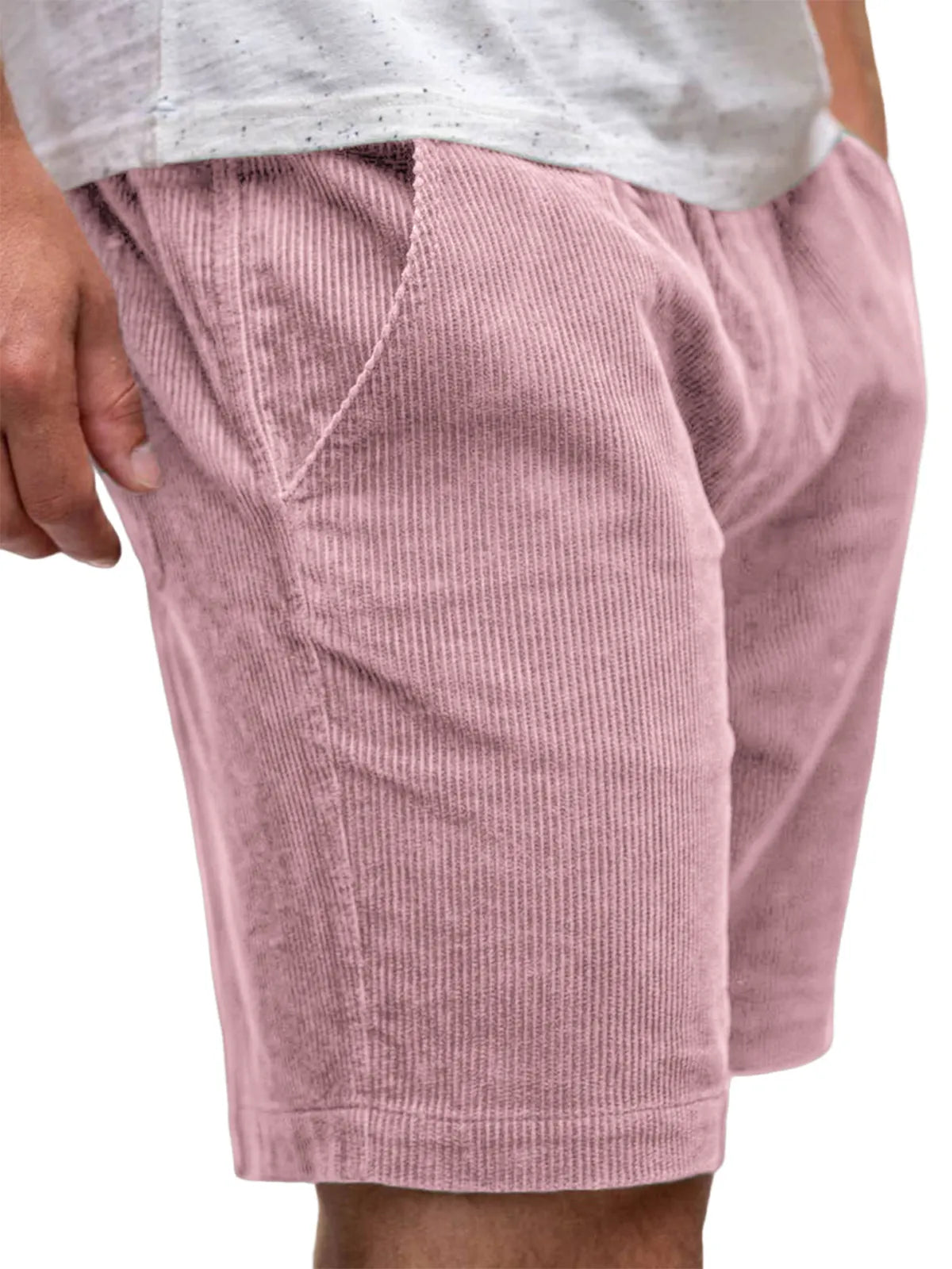 Men's Corduroy Summer Simple Casual Shorts