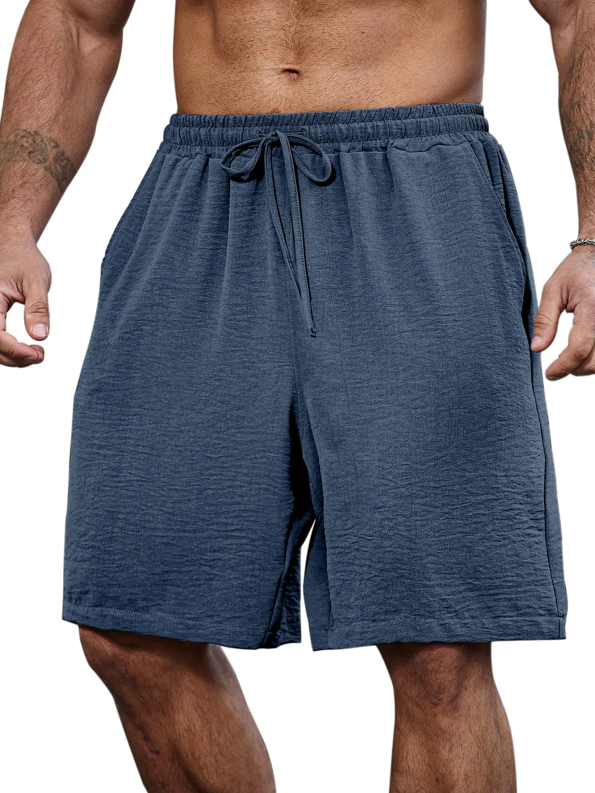 Men's Casual Simple Solid Color Comfortable Shorts