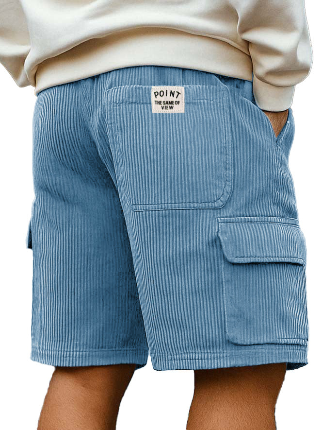Men's Outdoor Retro Workwear Pocket Ripstop Shorts