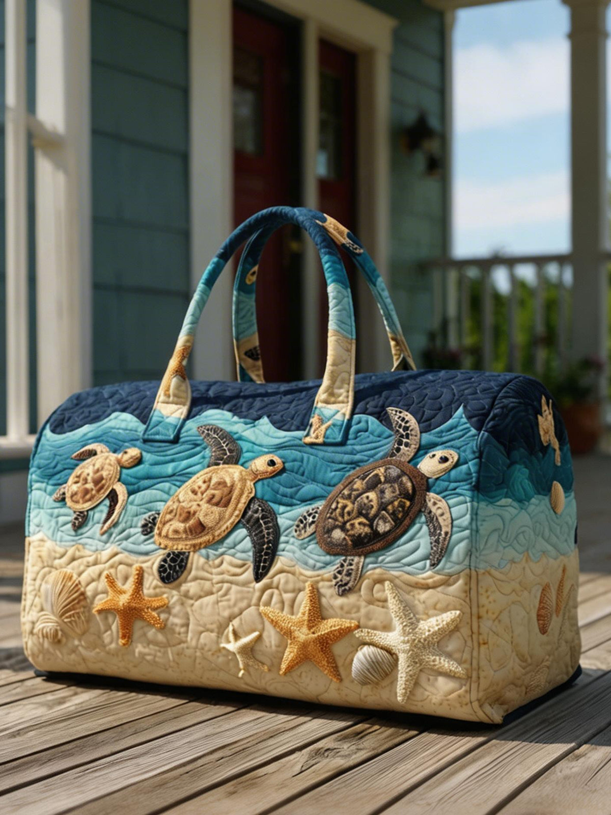 Turtle Beach Quilted Travel Bag