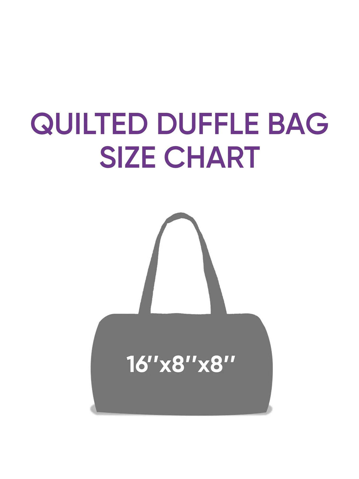 Hippie Flower Quilted Duffle Bag
