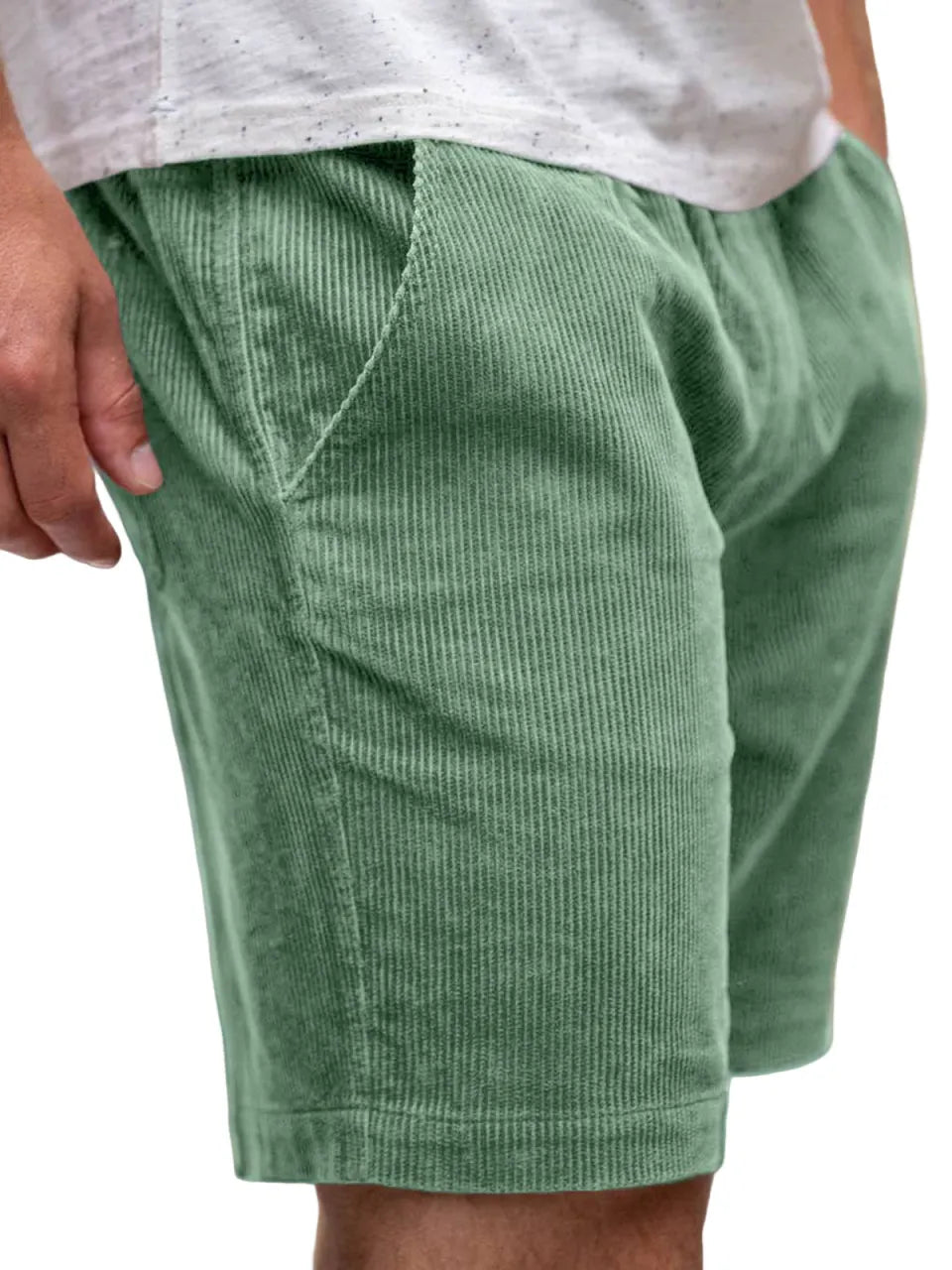 Men's Corduroy Summer Simple Casual Shorts