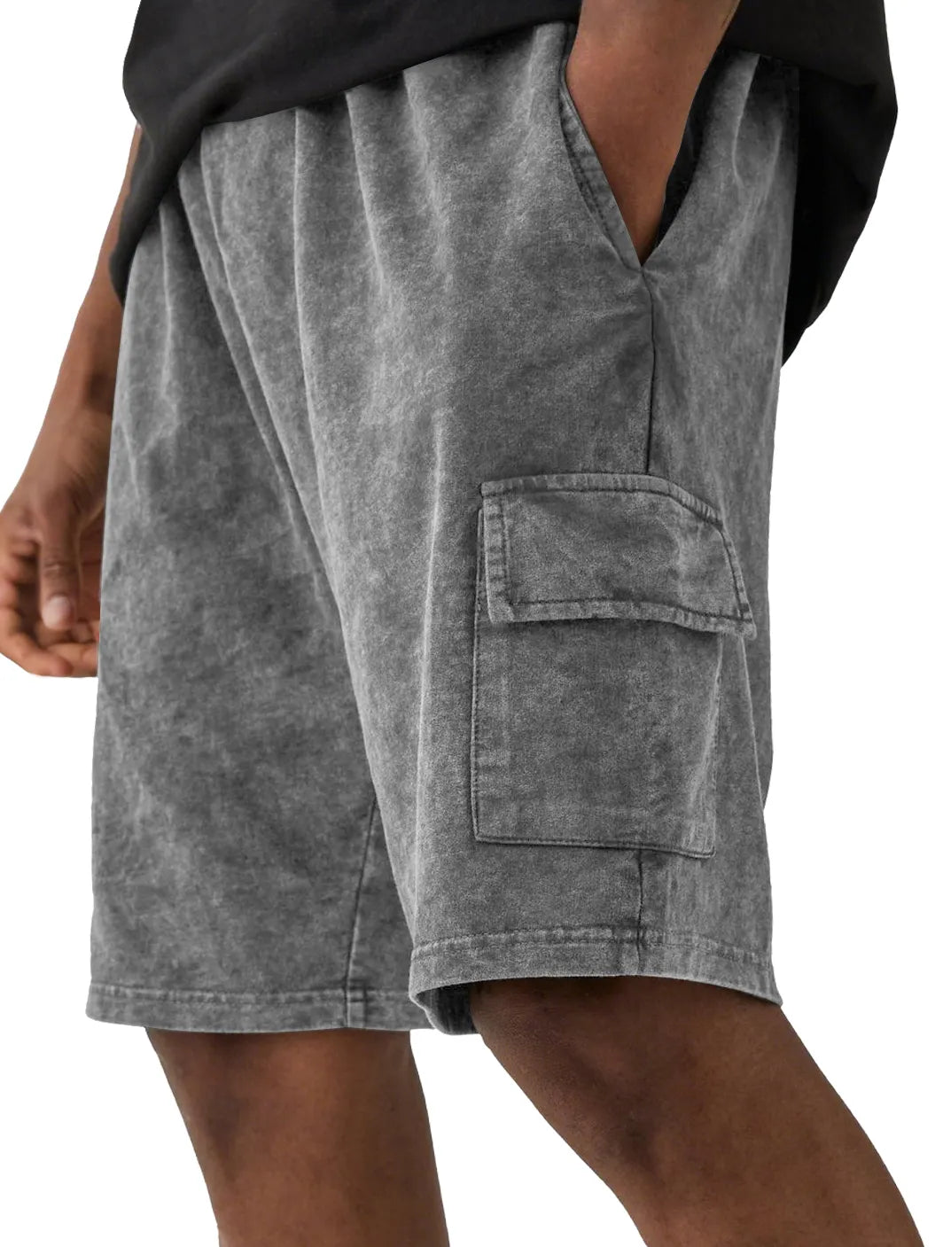 Men's Fashion Retro Cargo Pocket Casual Shorts